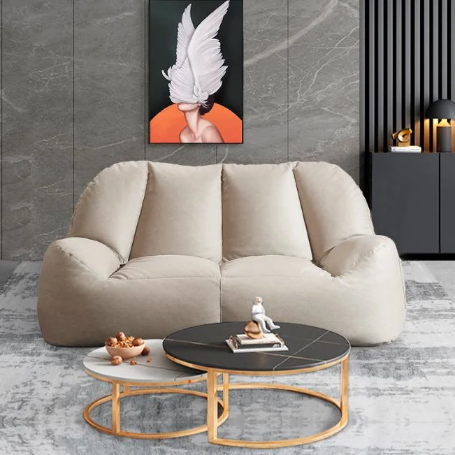 Living Room Furniture Chair Air Leather Beanbag Room Single Sofa