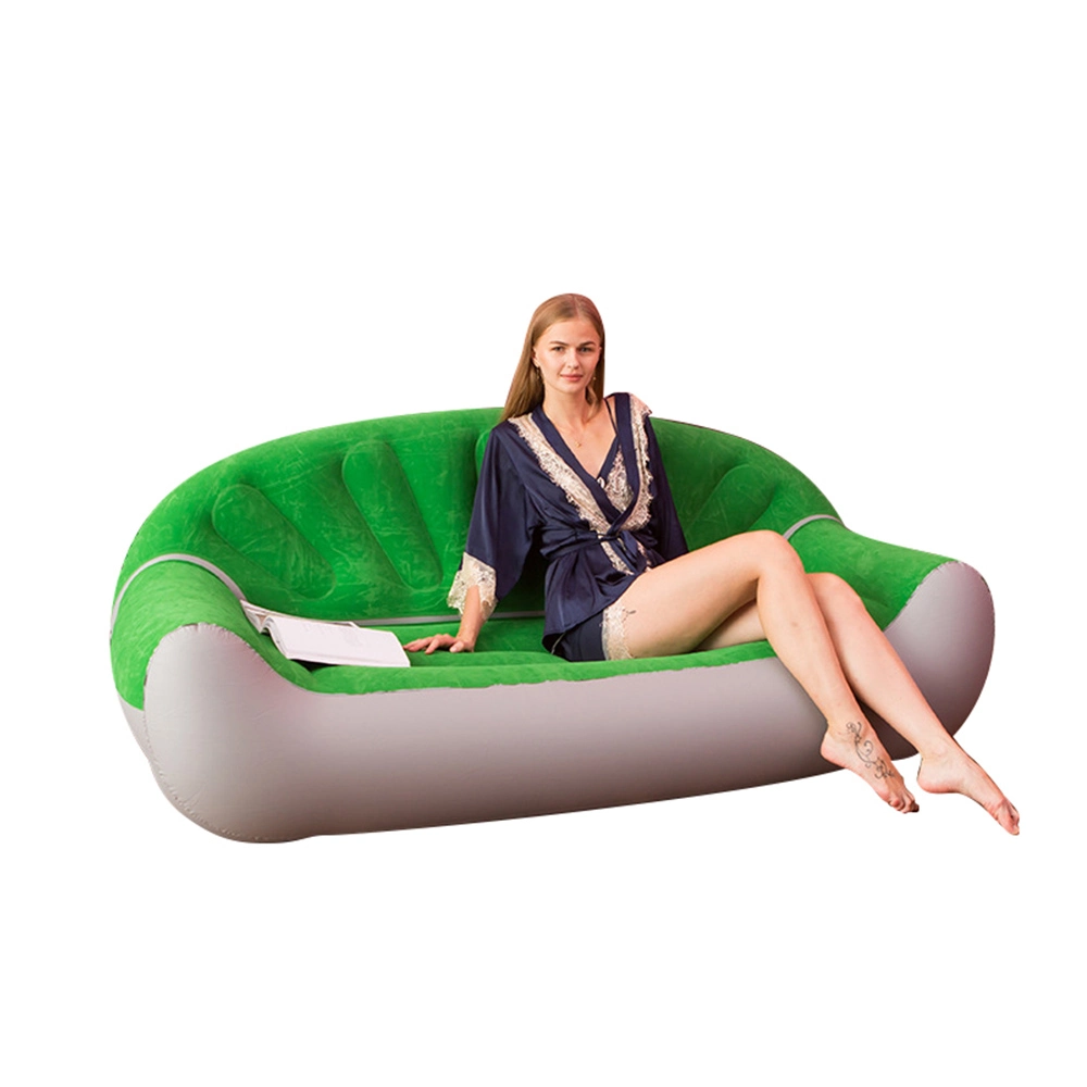 Inflatable Sofa Chair Blow up Two Person Portable Air Sofa