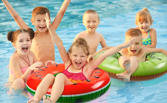 주문 동물 아이들을 위한 팽창식 수영풀 장난감 아이 옥외 가정 활주